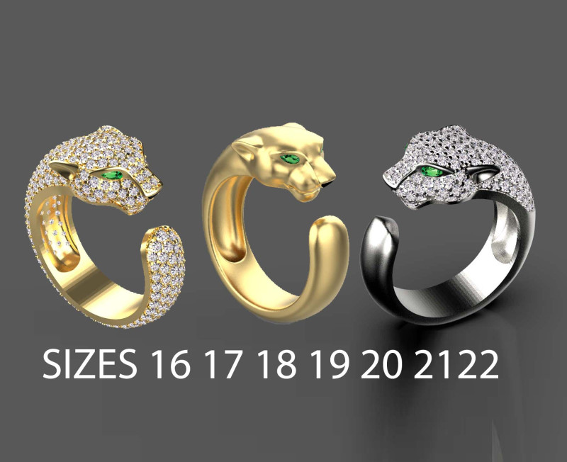 Rings 3Dプリントモデル .c4d .max .obj .3ds .fbx .stl .blend 