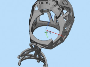 Ring 3D-Druckmodell