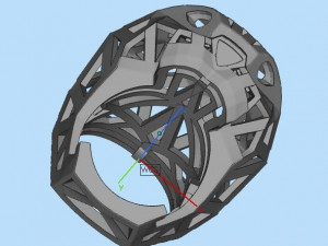 Ring 3D-Druckmodell