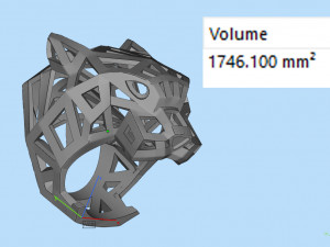 Ring 3D-Druckmodell