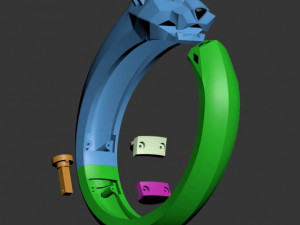 Bracelet Modelo de Impressão 3D