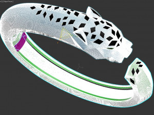 Bracelet Modelo de Impressão 3D