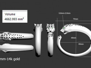 Bracelet Modelo de Impressão 3D