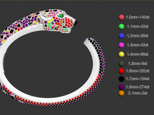 Bracelet 3D प्रिंट मॉडल