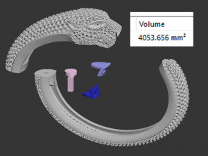 Bracelet 3Dプリントモデル