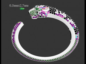 Bracelet 3Dプリントモデル