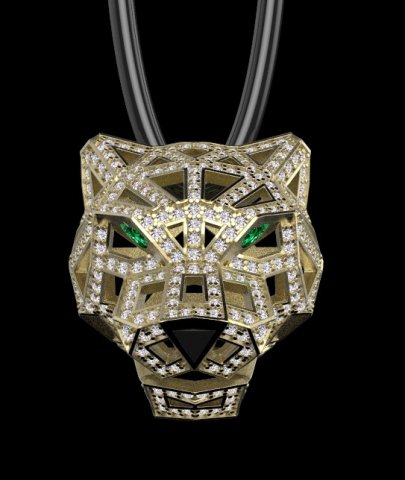 Pendant Model Cetak 3D .c4d .max .obj .3ds .fbx .stl .blend