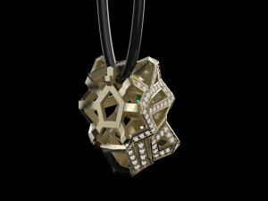 Pendant 3D Print Model