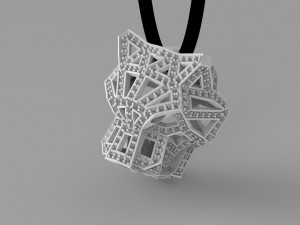 Pendant Model Cetak 3D