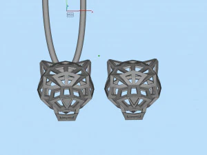 Pendant 3D Print Model
