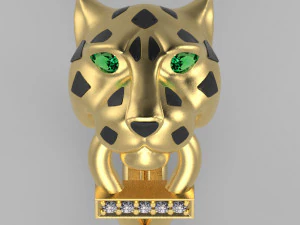 Earrings ring 3D Print Model