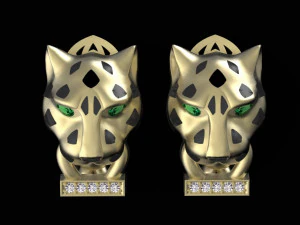 Earrings ring 3D Print Model
