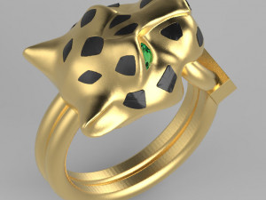 Earrings ring 3Dプリントモデル
