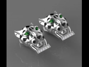 Earrings ring 3D Print Model