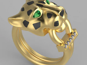 Earrings ring 3D Print Model