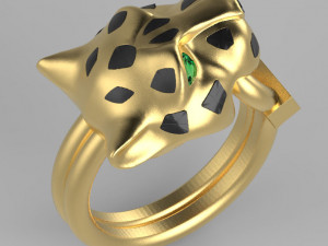 Earrings ring 3Dプリントモデル