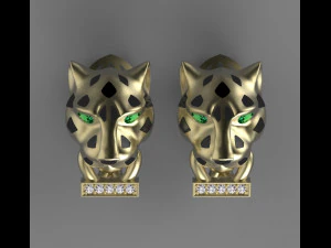 Earrings ring 3D Print Model