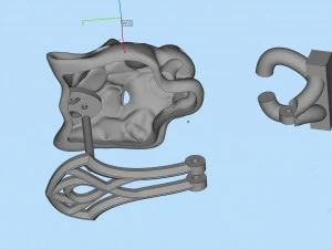 Earrings ring 3D Print Model
