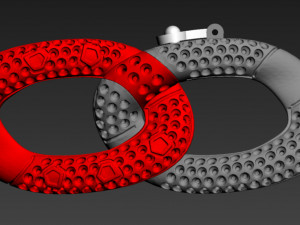 Bracelet Modèles 3D en vedette