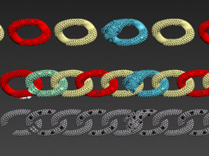 Bracelet Modèles 3D en vedette