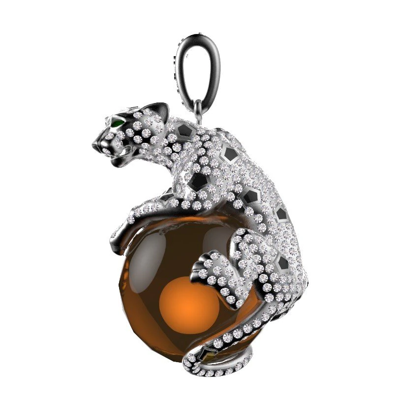 Pendant 3D Print Model .c4d .max .obj .3ds .fbx .stl .blend 