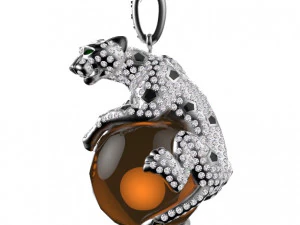 吊坠 3D 打印模型