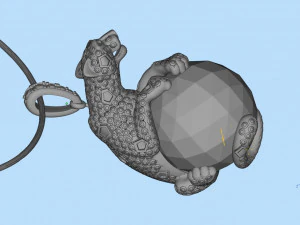 Pendant 3D Print Model