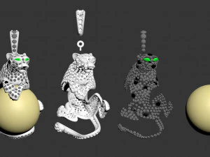 Pendant 3D Print Model