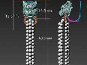 Earrings Modelo de impresión 3D