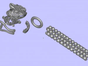 Earrings 3D Print Model