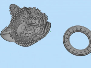 Earrings 3D Print Model