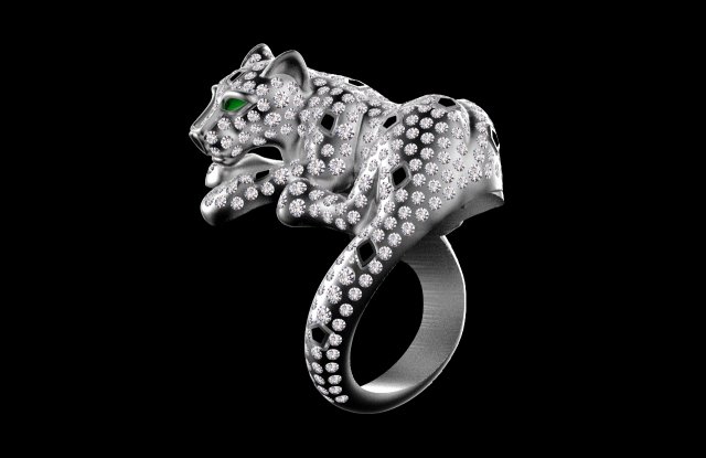 Ring Model do druku 3D .c4d .max .obj .3ds .fbx .stl .blend 