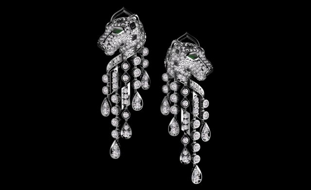 Earrings 3D 프린트 모델 .c4d .max .obj .3ds .fbx .stl .blend 
