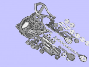 Earrings 3D 프린트 모델