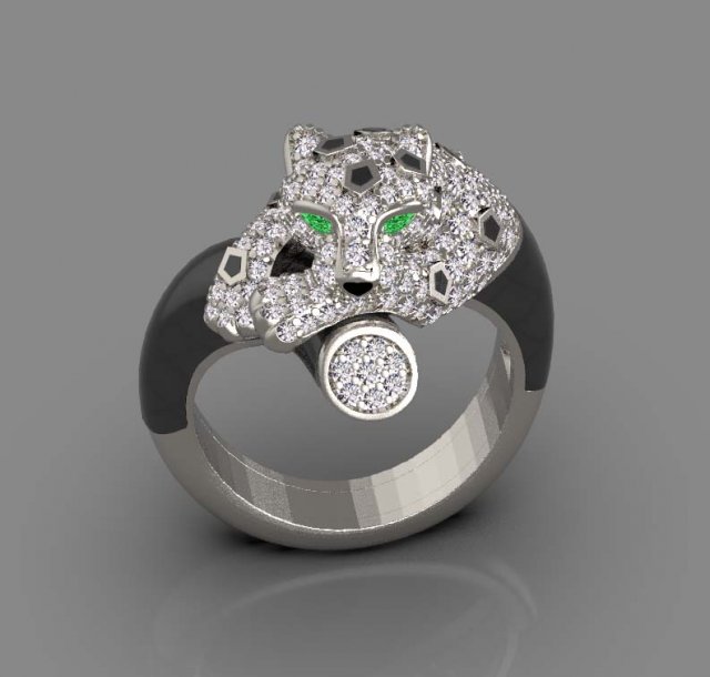 Ring 3D Baskı Modeli .c4d .max .obj .3ds .fbx .stl .blend 