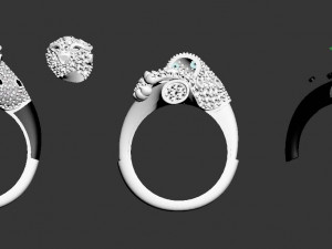 Ring 3D Baskı Modeli