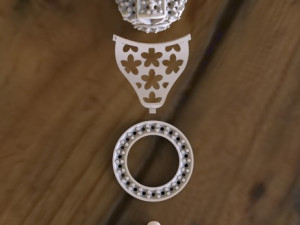 Pendant 3D Baskı Modeli