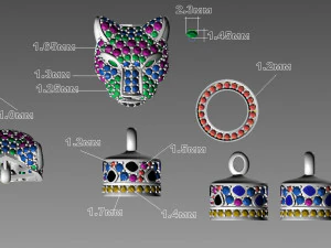 Pendant 3D Print Model
