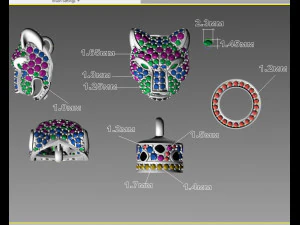 Pendant 3D Print Model