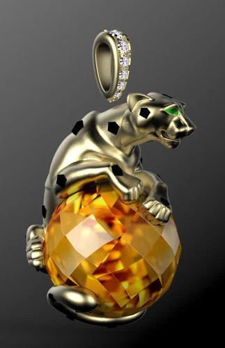 Pendant 3D Print Model .c4d .max .obj .3ds .fbx .stl .blend