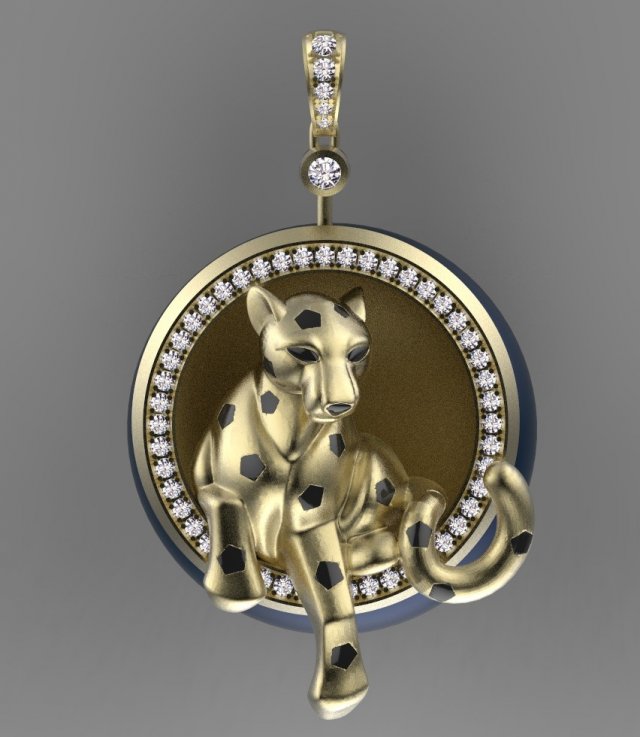 Pendant 3D Print Model .c4d .max .obj .3ds .fbx .stl .blend 