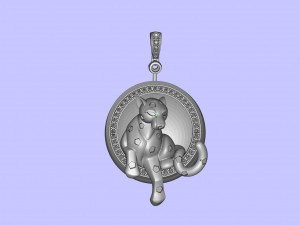 Pendant 3D Print Model