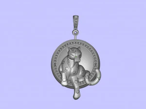 Pendant 3D Print Model