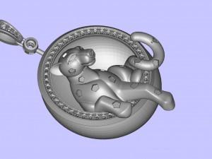 Pendant 3D Print Model