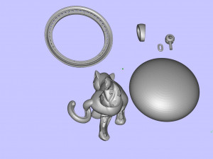 Pendant 3D Print Model