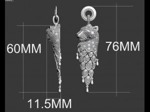 Pendant 3D Print Model