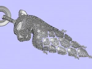 Pendant 3D Print Model