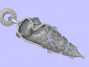 Pendant 3D Print Model