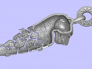 Pendant 3D Print Model