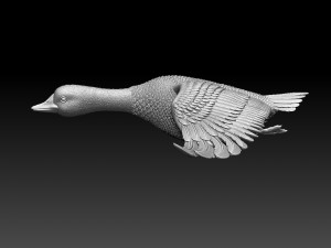 goose Modelo de impresión 3D